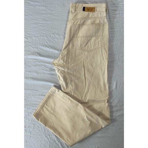 Indigo Palms by Tommy Bahama Vintage Classic Fit 100% Cotton Canvas Jeans. 34X34 - Picture 1 of 9